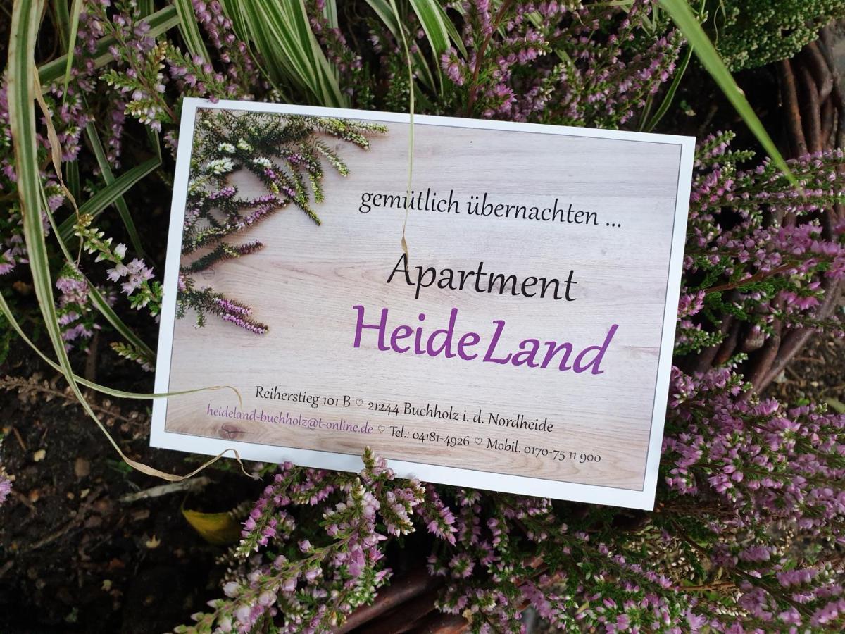 Apartment Heideland Buchholz in der Nordheide Exteriör bild